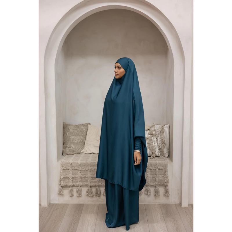 Aisha  Two Piece Jilbaab Sapphire