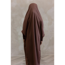 CLEARANCE SALE Zaynab Girls Jilbaab Kids (Coffee Brown)