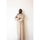 Moroccan Milifa Hoodie Thobe - Beige