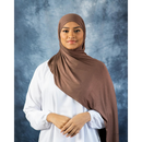 Jersey Hijab - Ginger Brown