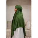 Two in One Niqab Khimar - Sage Green (C51)