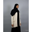 Tahari Wrap Cardigan with Pockets - Cream