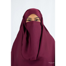 Aisha Two Piece Jilbaab (Maroon)