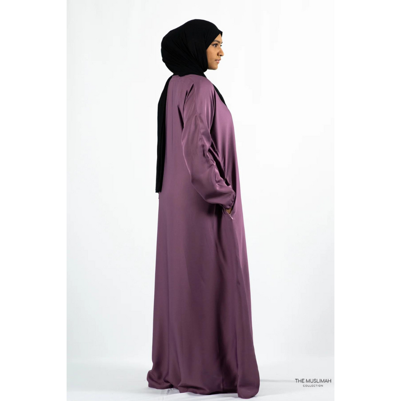 Hafsa Abaya - Dusty Purple