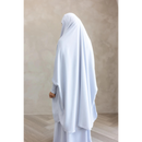 Aisha Two Piece Jilbaab (Sky Grey)