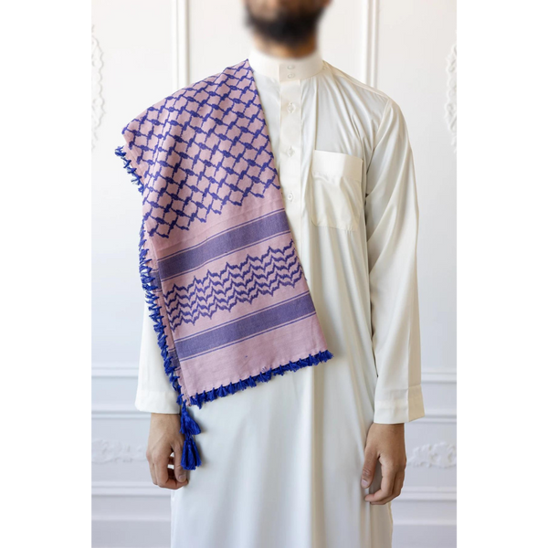 Imamah/Keffiyyah – Damask Rose