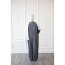Pleated Plain Abaya (Everest)