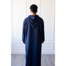 Moroccan Hoodie Thobe (Liberty Blue)
