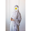 Printed Chiffon Hijab (Lilac Paisley)