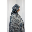 Printed Chiffon Hijab - Snow Leopard (Style 22)