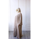 Daisy Glam Abaya (French Vanilla)