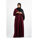Hafsa Abaya (Maroon)