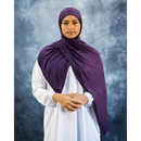Jersey Hijab (Eggplant Purple)