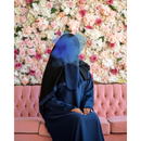 Hafsa Abaya (Navy Blue)