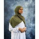 Jersey Hijab - Moss Green