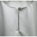 CLEARANCE SAMPLE SALE Umm Salama Thick Cotton Linen Blend Loose Fit Abaya (Cool White)