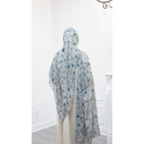 SOLD OUT Printed Chiffon Hijab - Serene Petals (Style 38)
