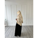 Jersey Hijab XL (Warm Ivory)