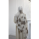 Printed Chiffon Hijab - Style 45 Maple Clouds