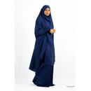 Aisha Two Piece Jilbaab (Navy Blue)