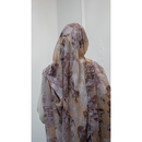 SOLD OUT Printed Chiffon Hijab - Smoked Topaz (Style 20)