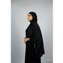 Jersey XL Hijab (Black)
