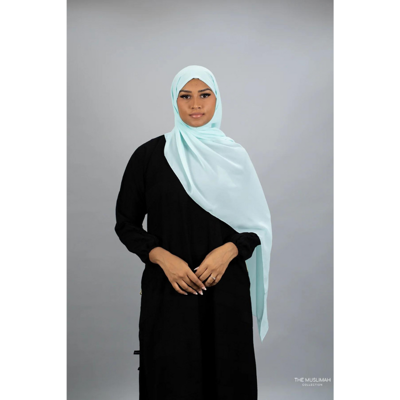 Mint Green Chiffon Hijab