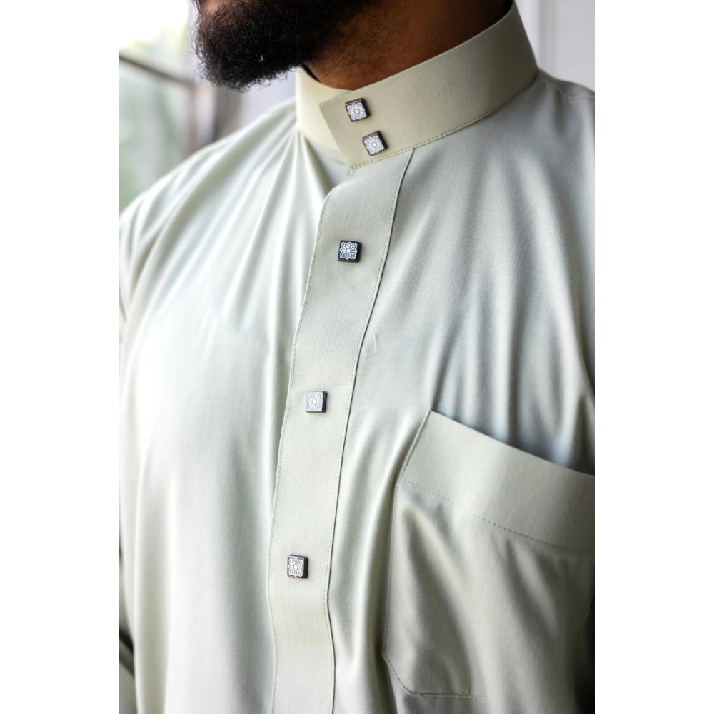 Collared Thobe Saudi Collared Thobes