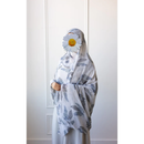 SOLD OUT Printed Chiffon Hijab (Indigo)