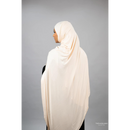 Jersey XL Hijab (Light Cream)