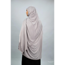 Jersey XL Hijab - Fog