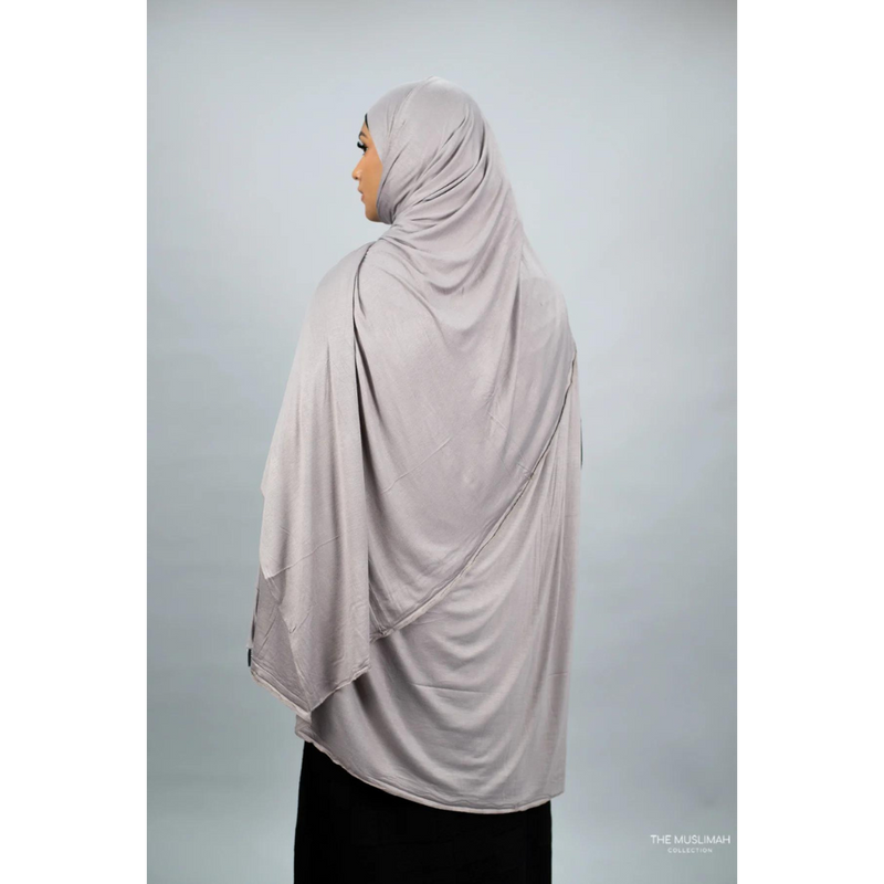 Jersey XL Hijab - Fog