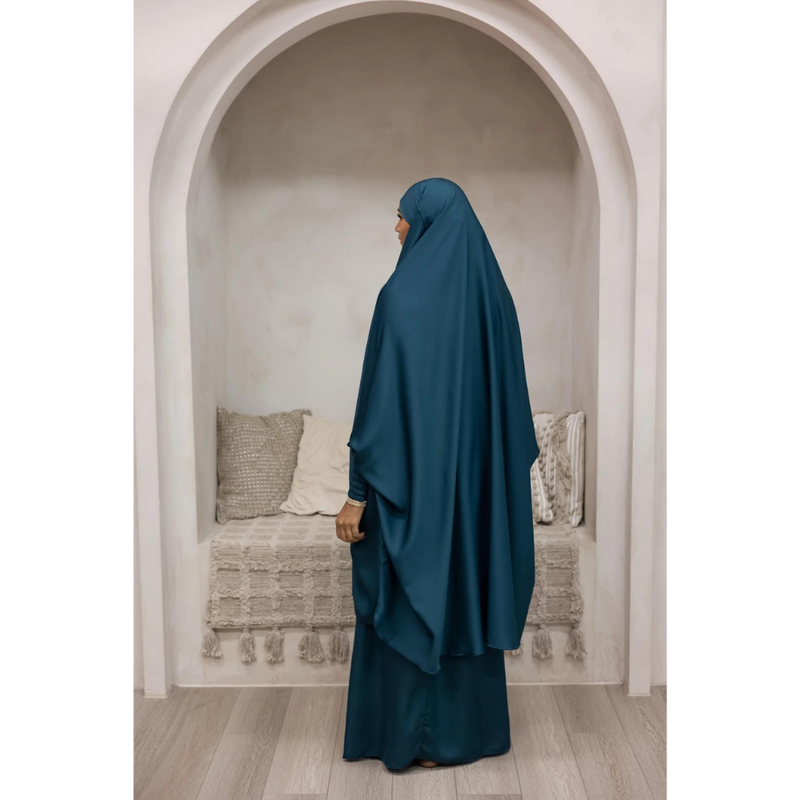 Aisha  Two Piece Jilbaab - Sapphire