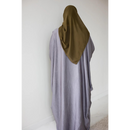 Slip Dress and Loose Fit Abaya (Silver Lining)