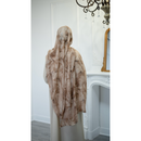 Printed Chiffon Hijab - Caramel Cream (Style 28)