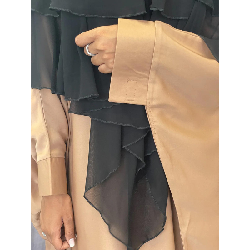 Sale Coffee Brown Batwing Abaya