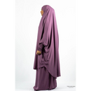 Aisha Two Piece Jilbaab (Dusty Purple)