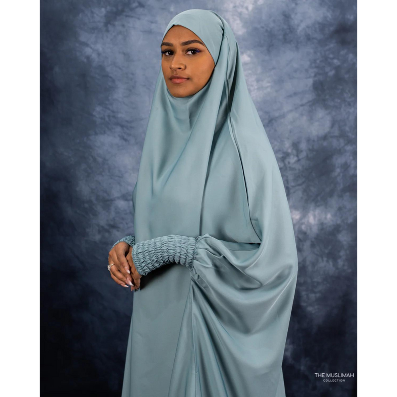 Aisha Two Piece Jilbaab - Ocean Breeze