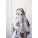 Printed Chiffon Hijab (Moonflower)