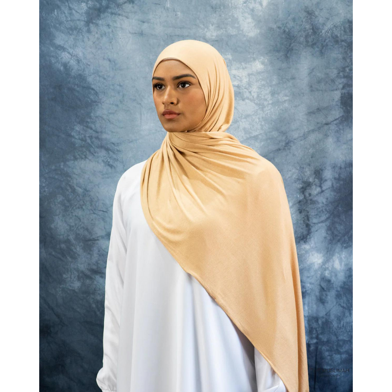 Golden Jersey Hijab