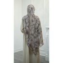 SOLD OUT Printed Chiffon Hijab - Sienna Ripple (Style 29)