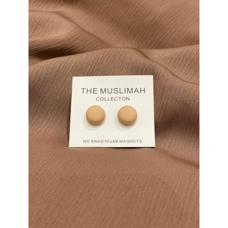 Strong No Snag Hijab Magnets Matte