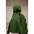 Two in One Niqab Khimar - Sage Green (C51)