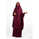 Aisha Two Piece Jilbaab (Maroon)