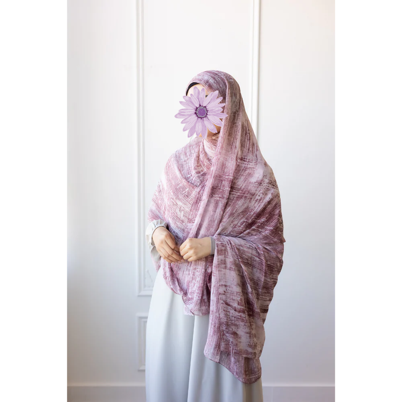 Printed Chiffon Hijab (Wild Child)