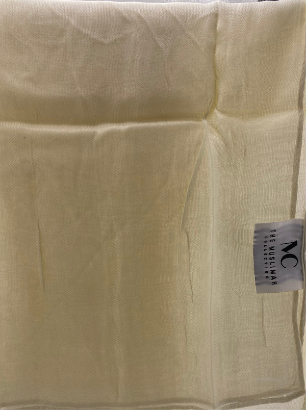 New- Viscose Modal Hijab (Cream)
