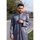 Emirati Thobe (Shadow Grey)