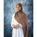 Jersey Hijab - Ginger Brown