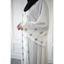 Daisy Glam Abaya (White)