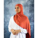 Jersey Hijab (Burnt Orange)